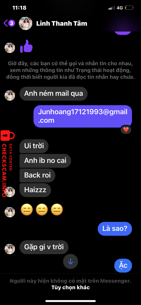 Evidence against Linh Thanh Tâm