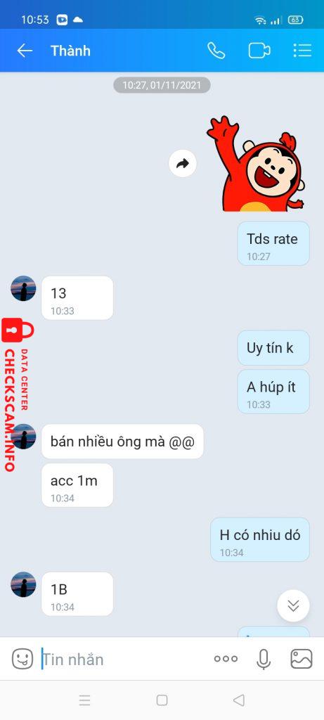 Evidence against Nguyễn Văn thành
