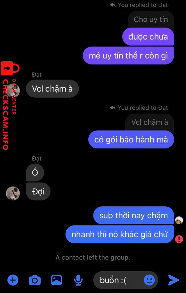 Evidence against Nguyễn Tiến Đạt