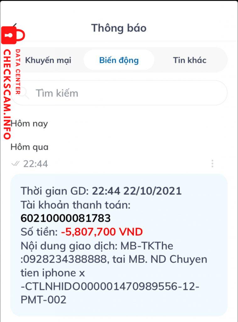 Evidence against Nguyen Van Trung