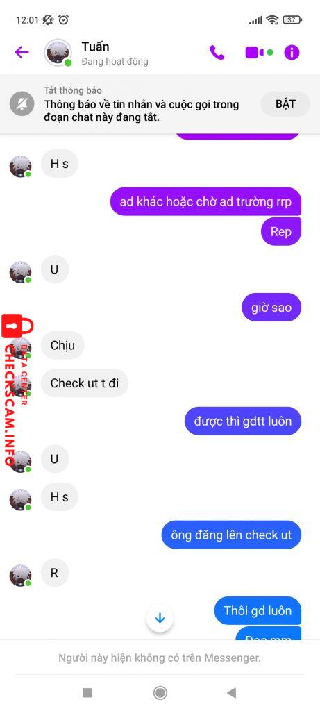 Evidence against Vũ Văn Tuấn