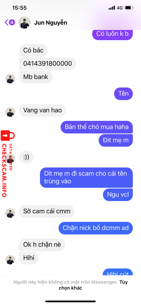 Evidence against Vang Van Hao