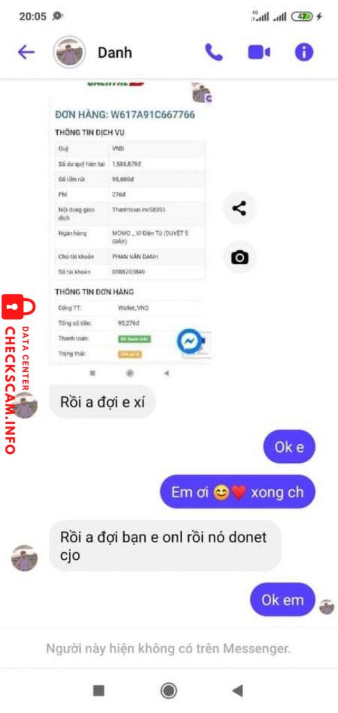 หลักฐานที่เป็นโทษต่อ Phạm Văn Lâm