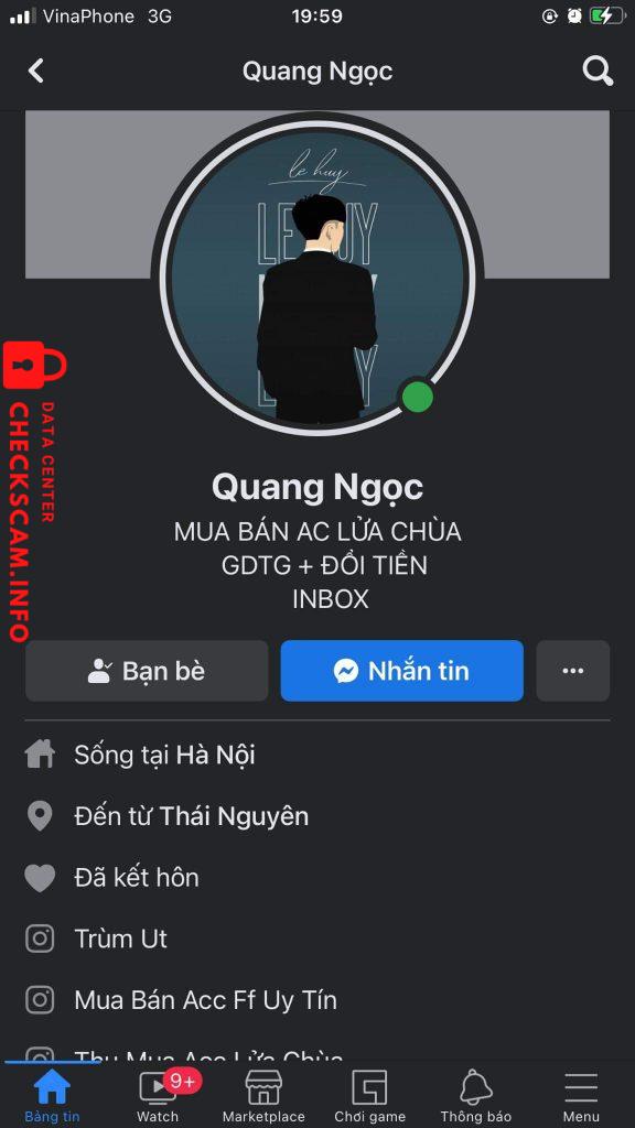 Αποδεικτικά στοιχεία κατά Quang ngọc