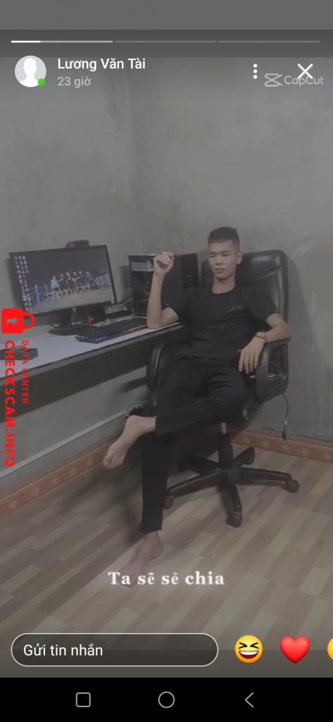 Evidencia contra Lương Văn Tài