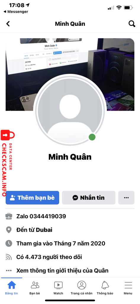 Preuves contre Minh Quân