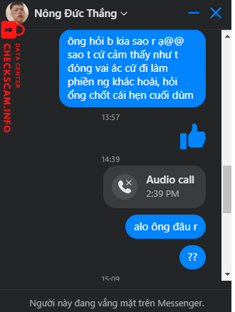 Preuves contre Nông Đức Thắng