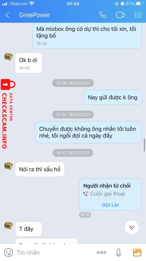 Evidence against Bùi Mạnh Khôi