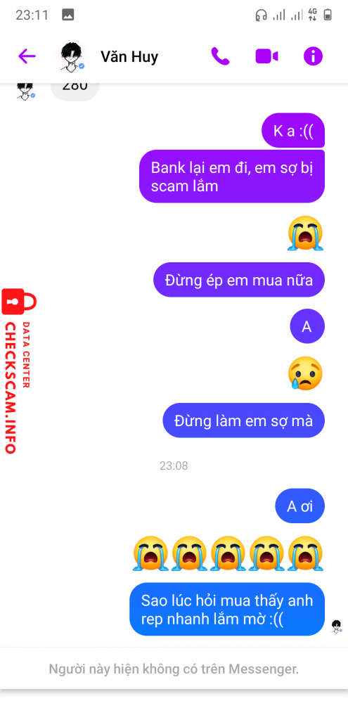 Evidence against Nguyễn Văn Huy