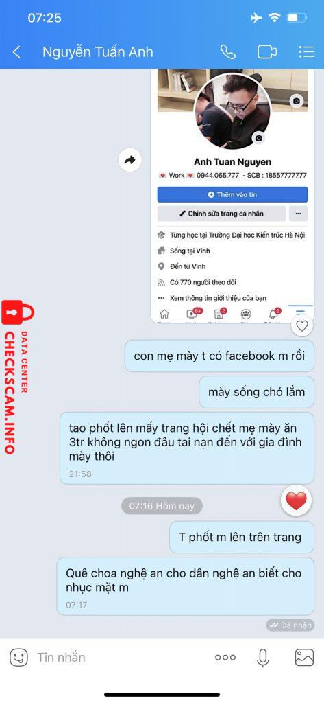Evidence against Nguyễn Tuấn Anh