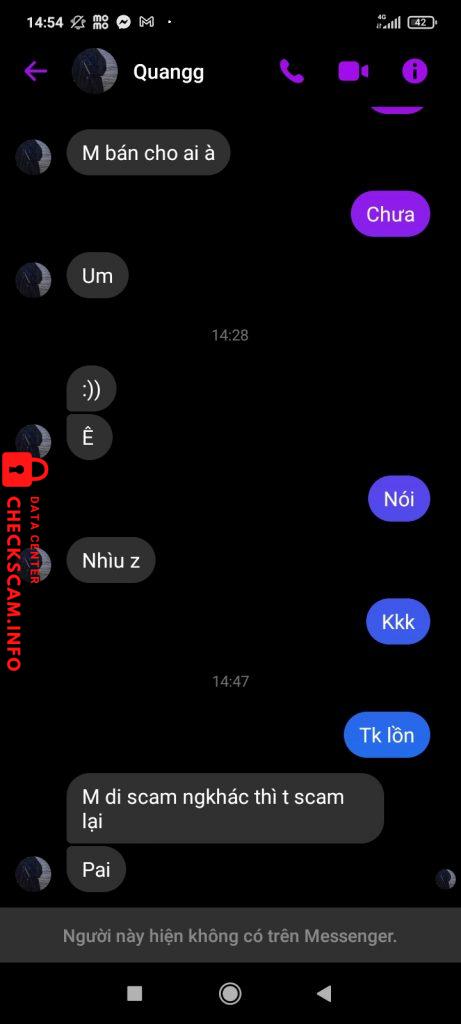 Bukti melawan Ngô Tất Quang