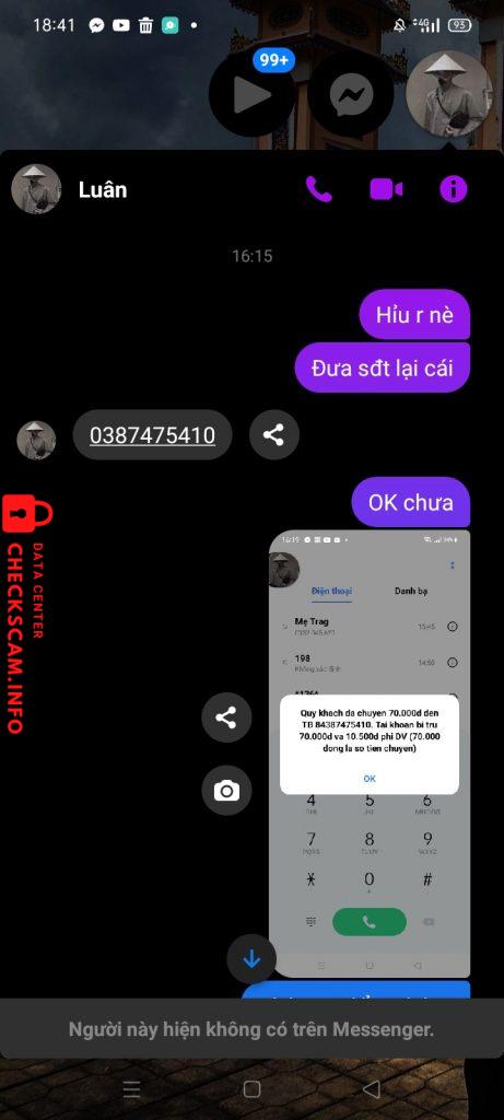 Bukti melawan Trần Minh Luân