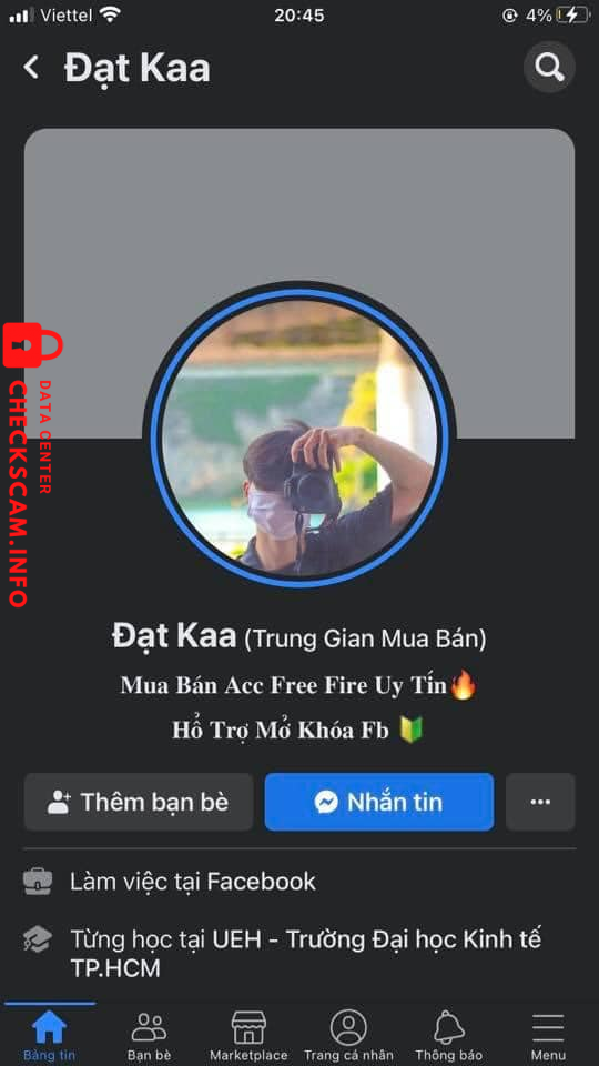 Evidencia contra Đạt Ka