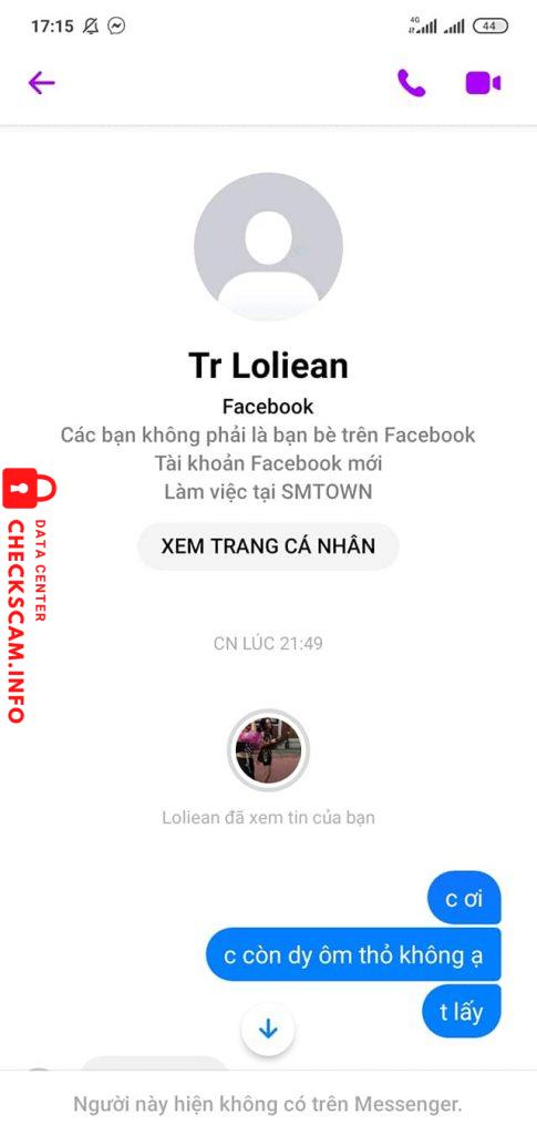 Evidência contra Nguyen Thi Loan