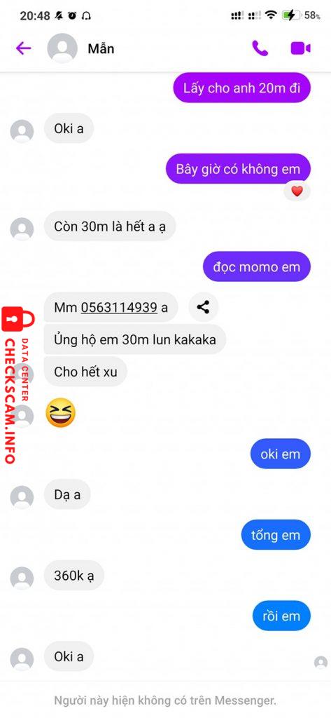 Evidence against Trần Văn Mẫn