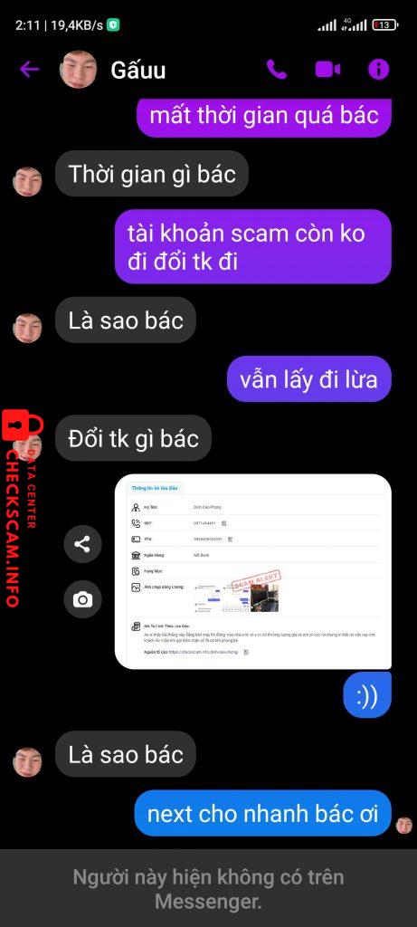 Evidence against Dinh Cao Phong