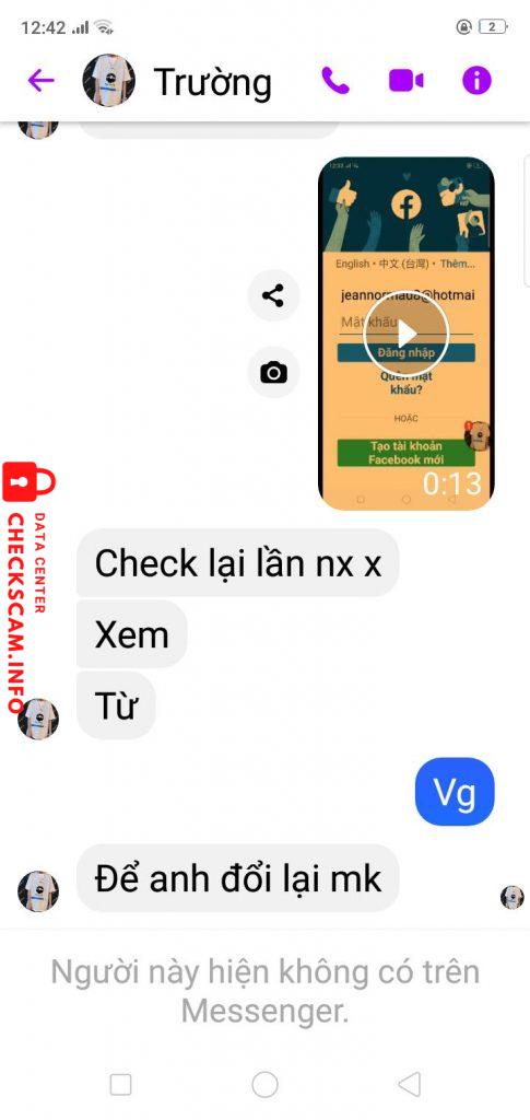 Evidence against Nguyễn Minh Trường