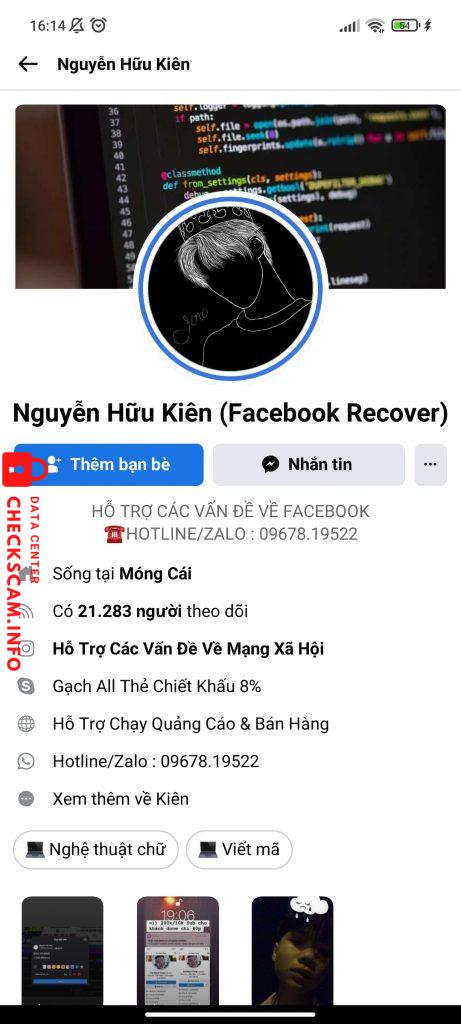 Evidence against Nguyễn Hữu Kiên