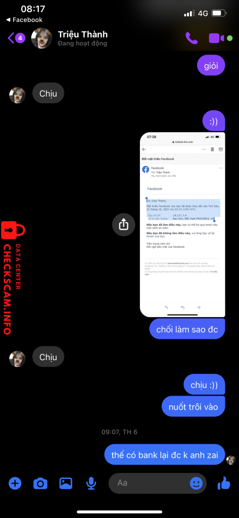 Evidence against Triệu Thành