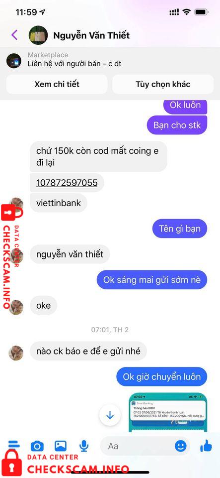 Evidence against Nguyễn Văn Thiết