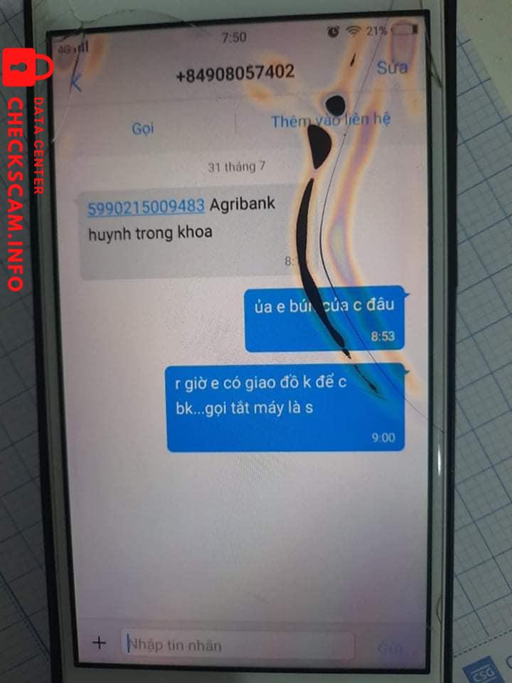 Αποδεικτικά στοιχεία κατά Huỳnh Trọng Khoa