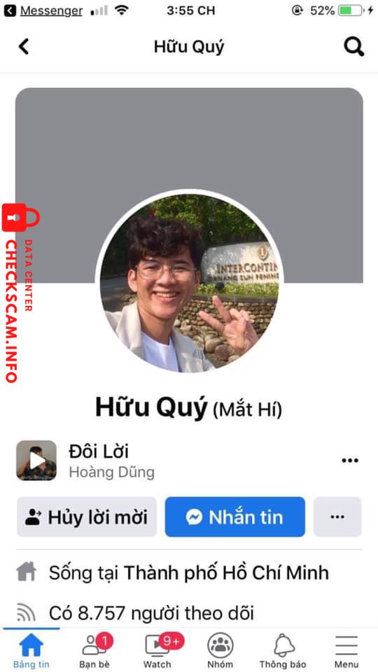 Evidência contra Bui Huy Quy
