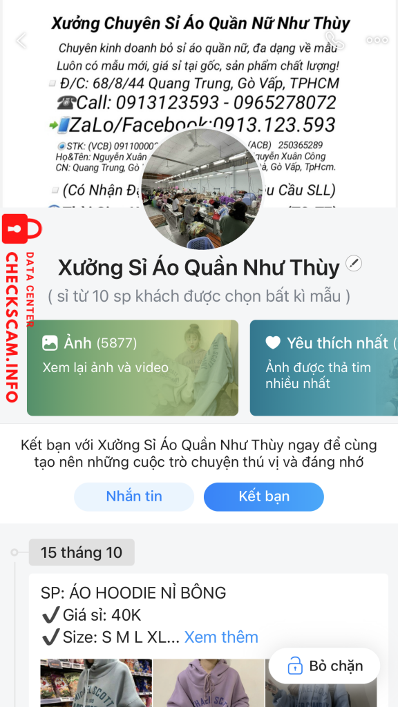 Evidência contra Nguyễn Xuân Công.