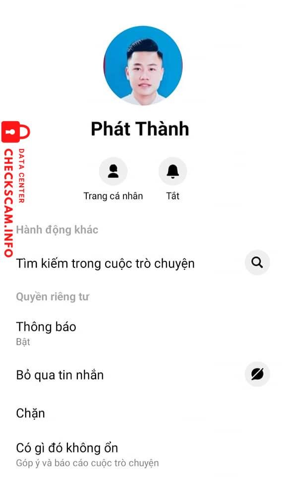 Evidência contra Trầm Nguyễn Thành Phát