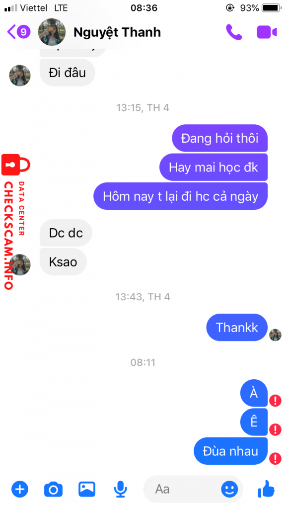 Evidência contra Vu Tra My