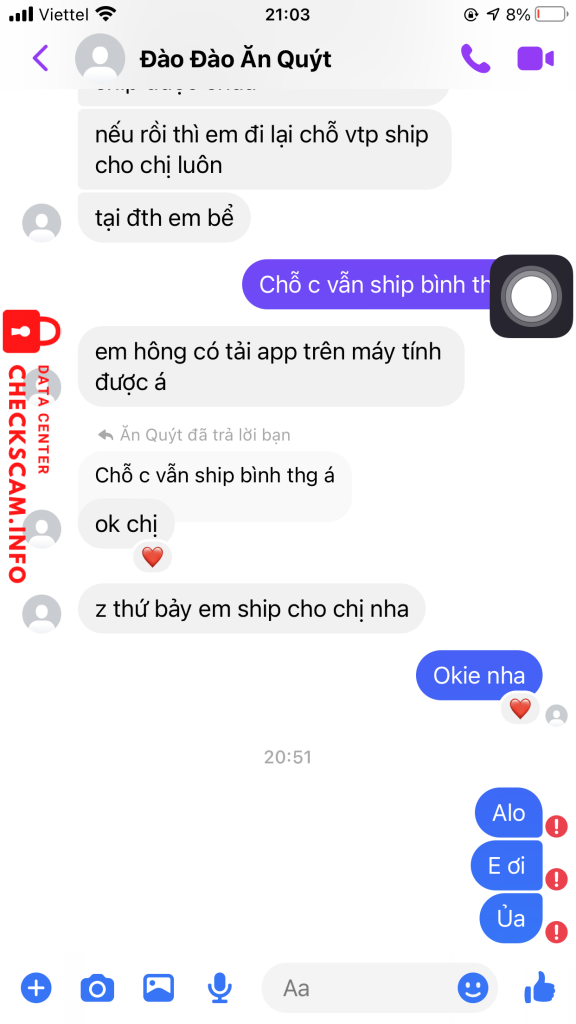 Evidência contra Le Thi Cam Nhung