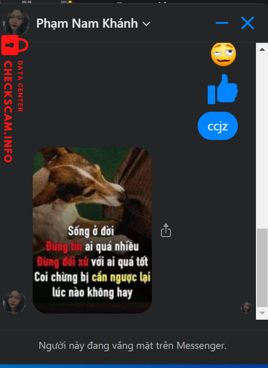 Evidência contra Nguyễn Thị Oanh