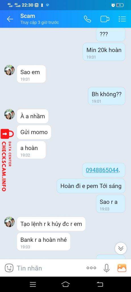 Evidência contra Trần Đình Phát