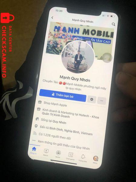 Evidência contra Nguyen Huu Manh