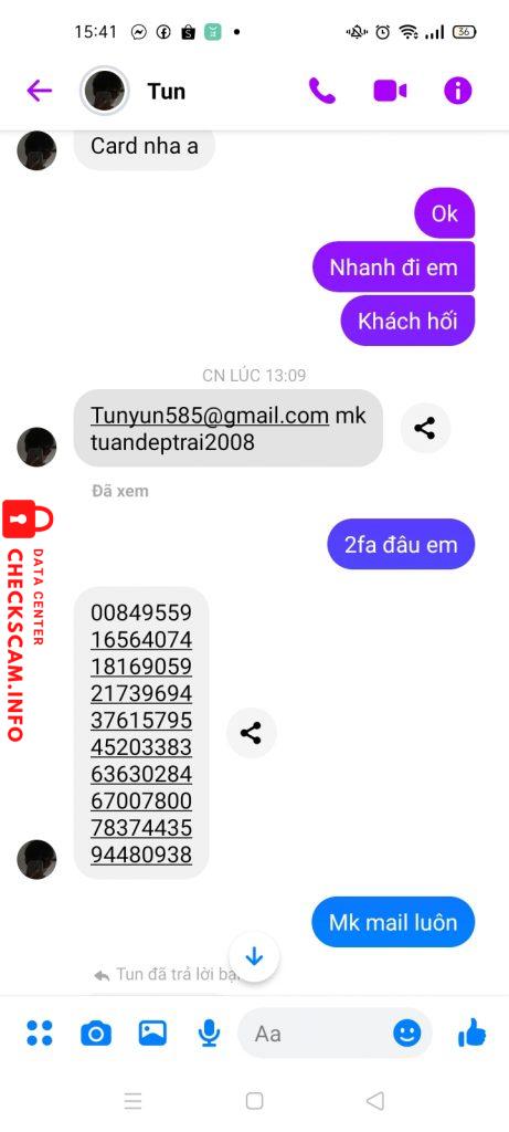 Bukti melawan Trần Quân