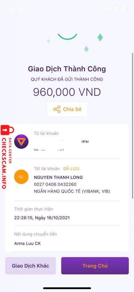 Bukti melawan Nguyen Thanh Long