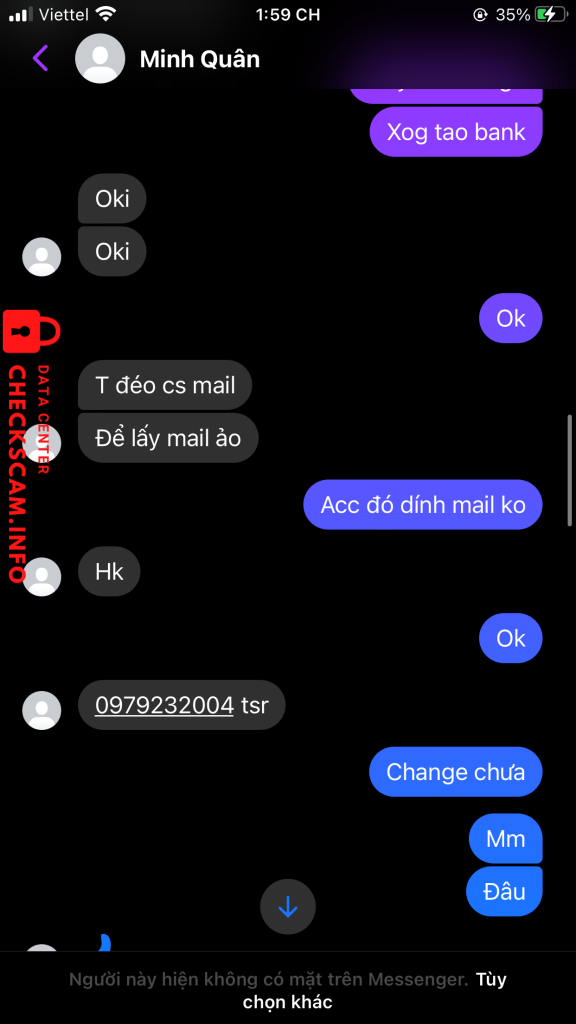 Αποδεικτικά στοιχεία κατά Tran Thi Thuy