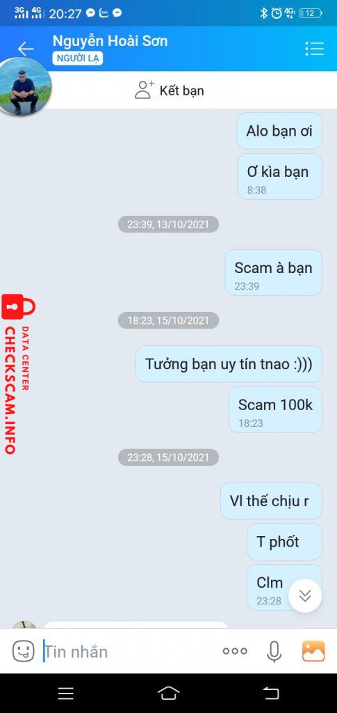 Αποδεικτικά στοιχεία κατά Nguyễn Hoài Sơn