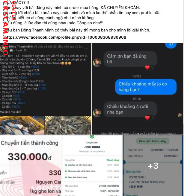 Αποδεικτικά στοιχεία κατά Nguyễn Cảnh Trọng