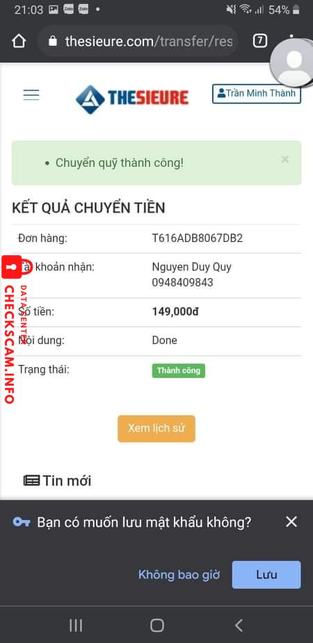 Αποδεικτικά στοιχεία κατά Nguyen Duy Quy