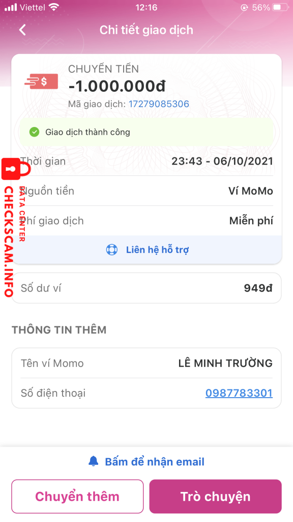 Evidencia contra Lê Duy Ánh