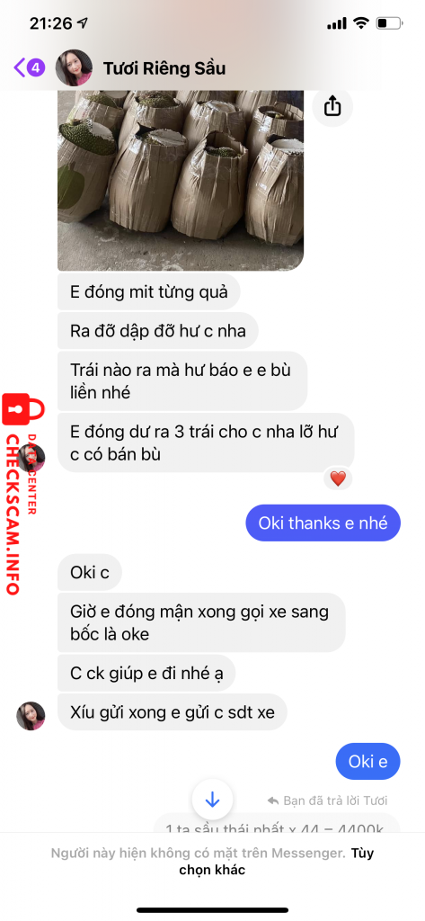 Evidence against Lê Thị Tươi