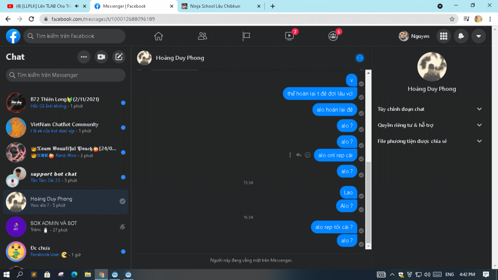 Evidence against Hoang Duy Phong