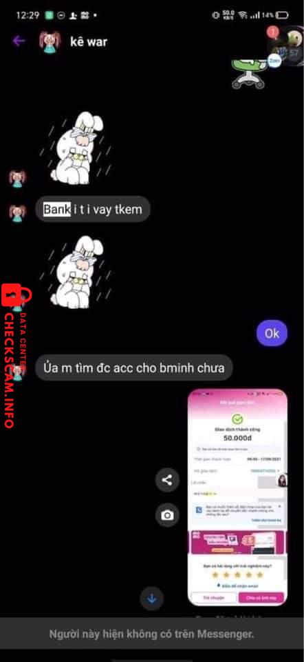 Evidence against Trần Gia Bảo