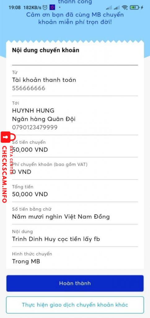 Evidence against Vu Van Hung