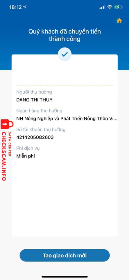 หลักฐานที่เป็นโทษต่อ Dang Thi Thuy