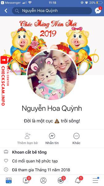 Evidence against Nguyễn Quỳnh Hoa