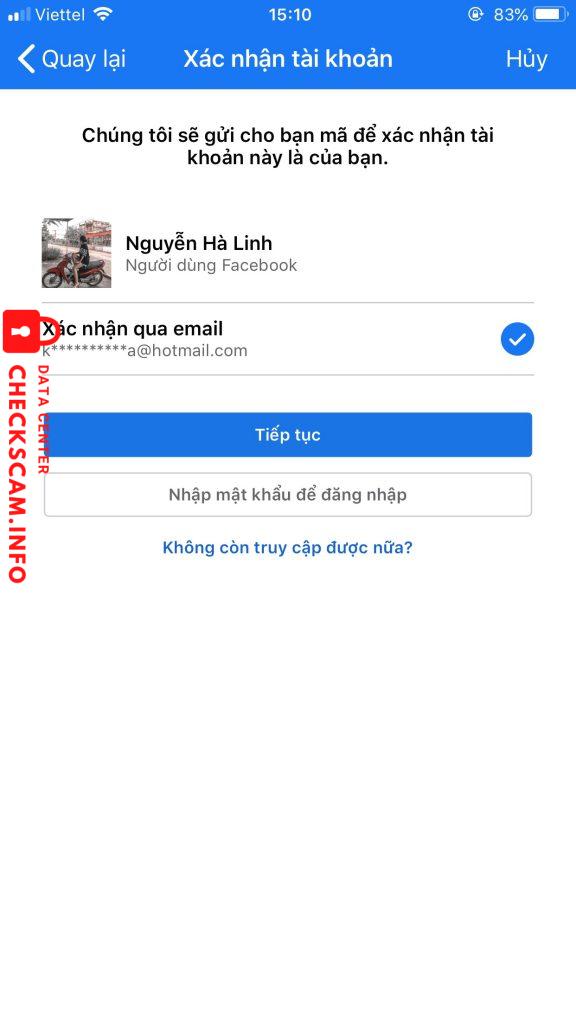 Evidence against Nguyễn Hà Linh