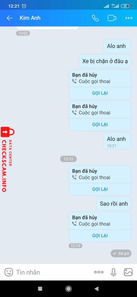 หลักฐานที่เป็นโทษต่อ Lê Thị Kim Anh