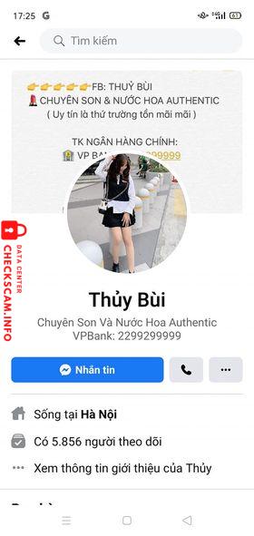 หลักฐานที่เป็นโทษต่อ Bui Thi Thuy
