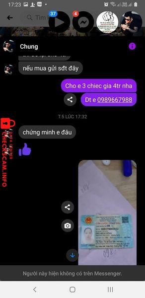 หลักฐานที่เป็นโทษต่อ Tran Xuan Thanh